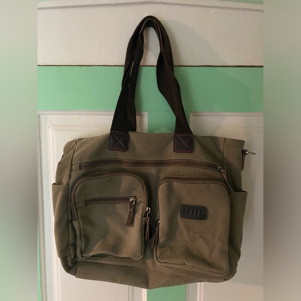 TOLFE TOUGH LIFE Heavyweight Canvas Messenger Bag